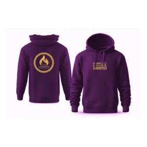 Purple Hoodie - Style 2