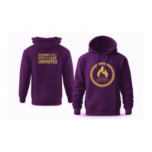 Purple Hoodie - Style 3