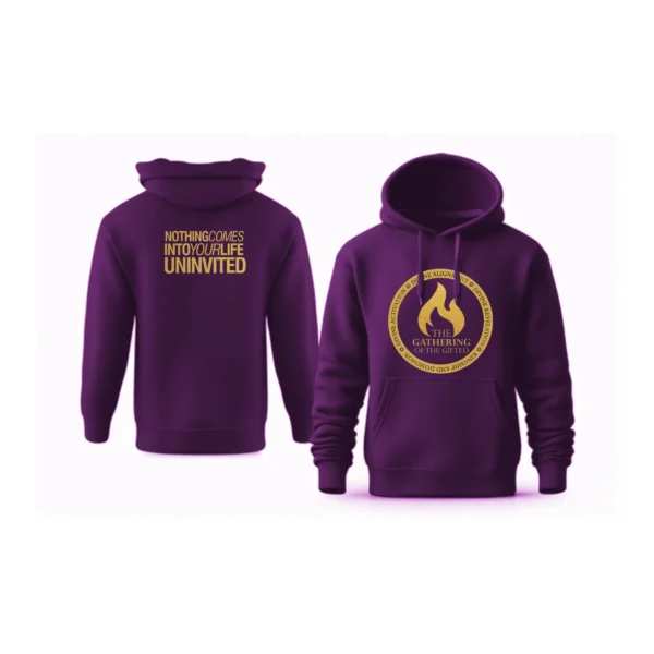 Purple Hoodie - Style 3