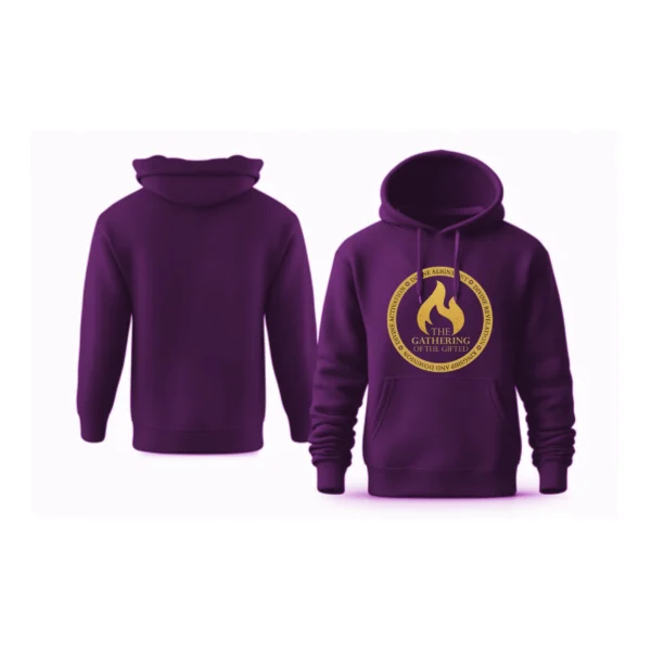Purple Hoodie - Style 1