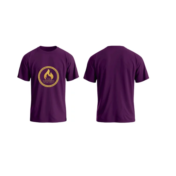 Male Purple T-Shirt – Style 1