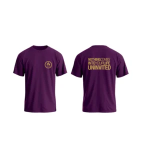 Male Purple T-Shirt – Style 3