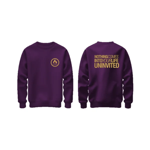 Purple Sweatshirt - Style 2