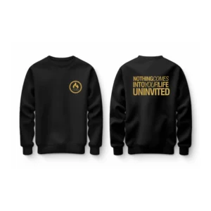 Black Sweatshirt - Style 2