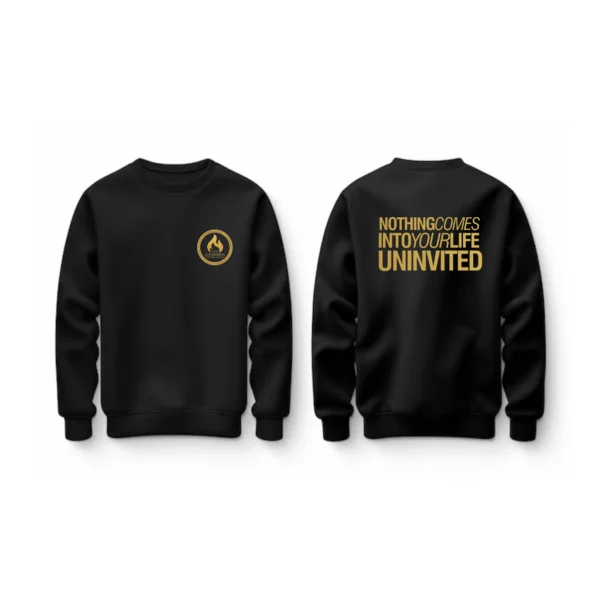 Black Sweatshirt - Style 2