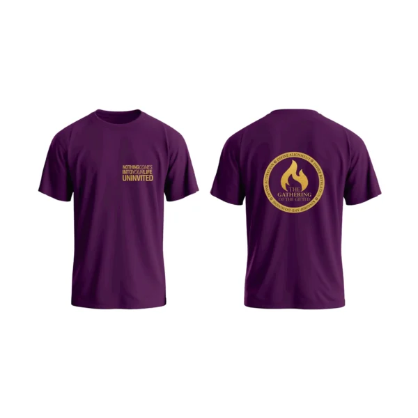 Male Purple T-Shirt – Style 2