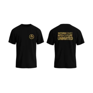 Male Black T-Shirt – Style 3