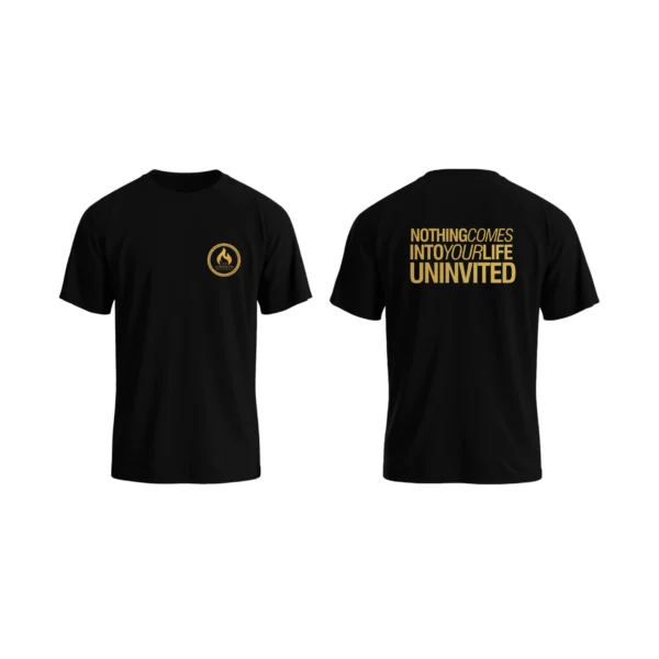 Male Black T-Shirt – Style 3