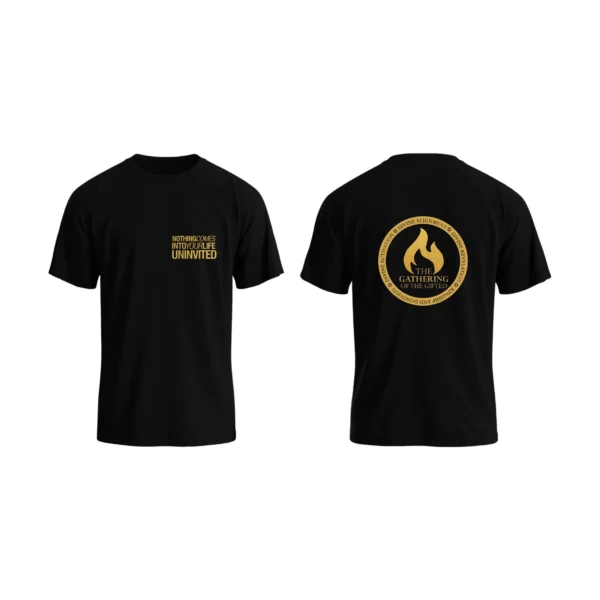 Male Black T-Shirt – Style 2