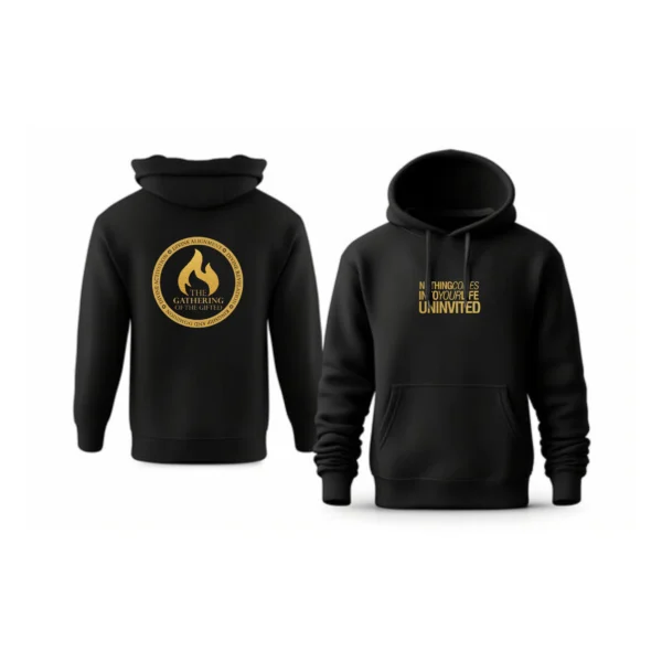 Black Hoodie - Style 2