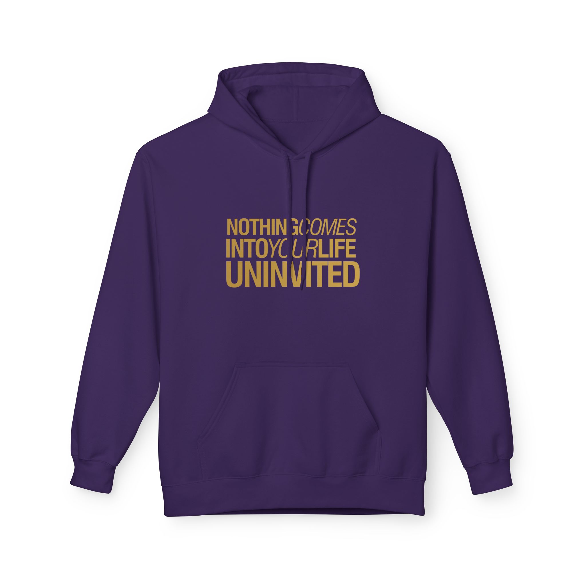 Purple Hoodie - Style 3
